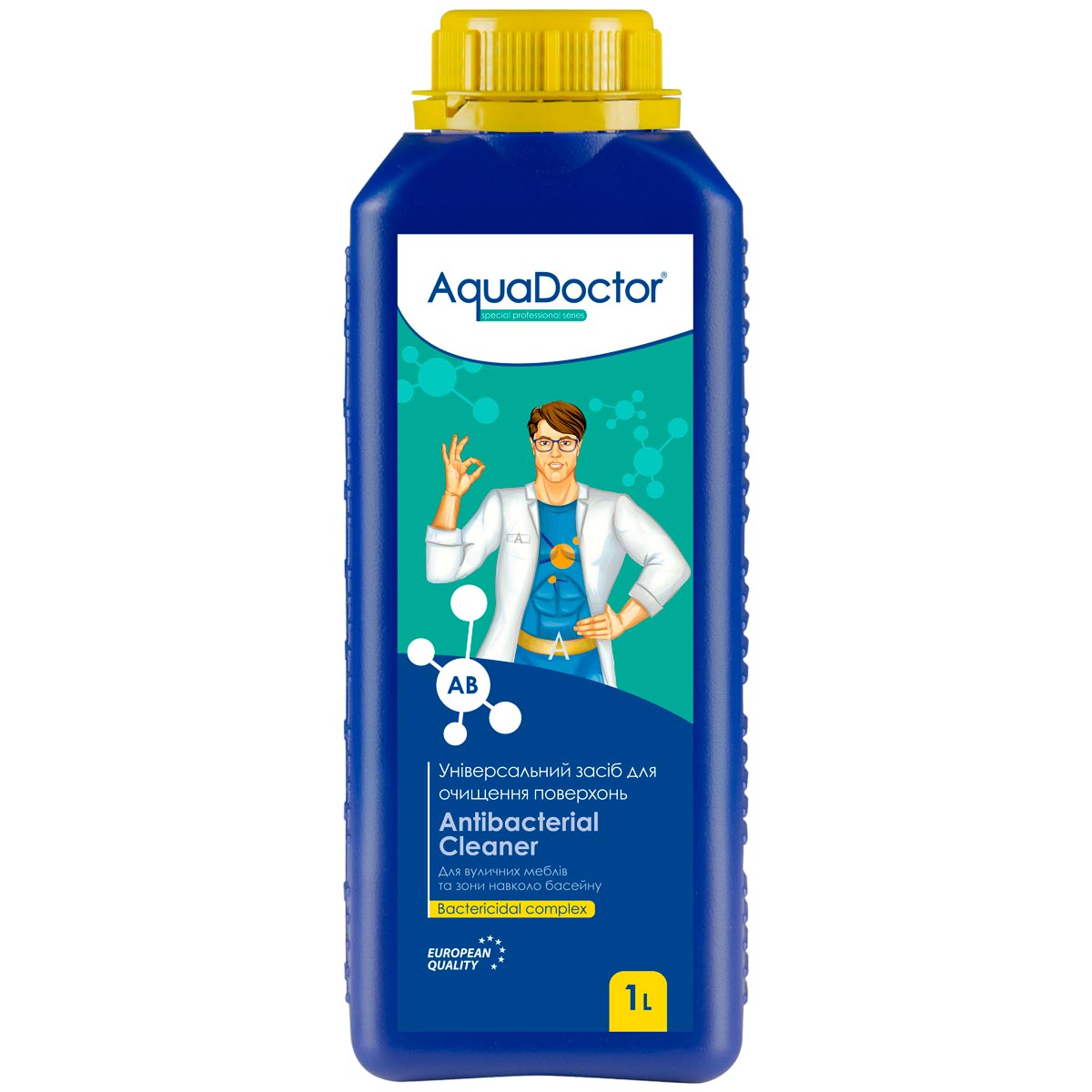 AquaDoctor AB Antibacterial Cleaner 1 л — універсальний засіб для очищення поверхонь