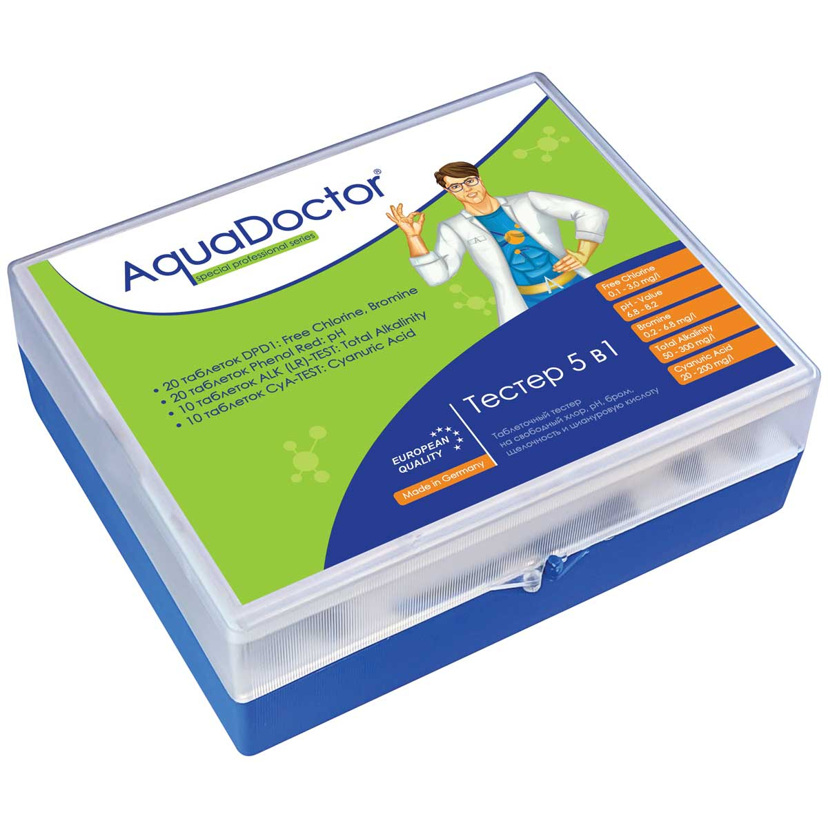 Тестер AquaDoctor 5 в 1 - Зображення 2