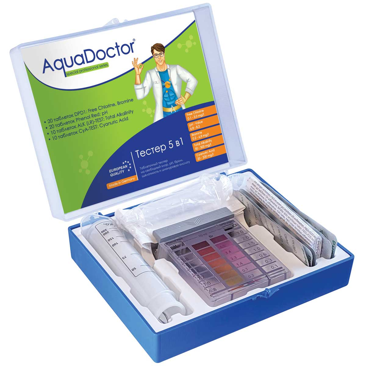 Тестер AquaDoctor 5 в 1 - Зображення 3