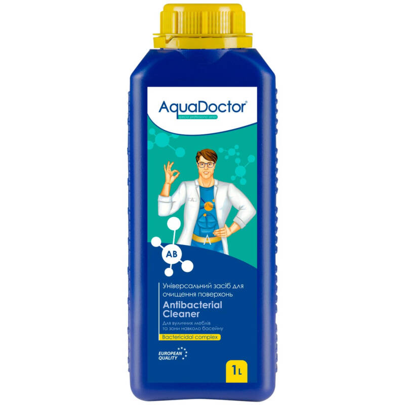 AquaDoctor AB Antibacterial Cleaner 1 л — універсальний засіб для очищення поверхонь