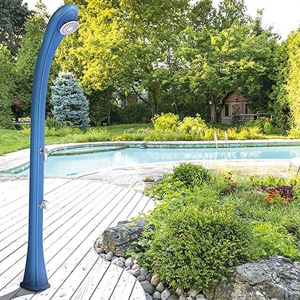 Душ сонячний для басейну Aquaviva So Happy з мийкою для ніг, зелений DS-H221VE, 28 л - Зображення 2
