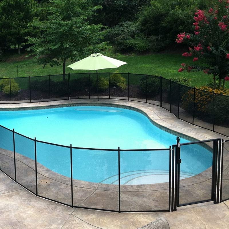 Двері із замком для огорожі Aquaviva Fence Black - Зображення 2