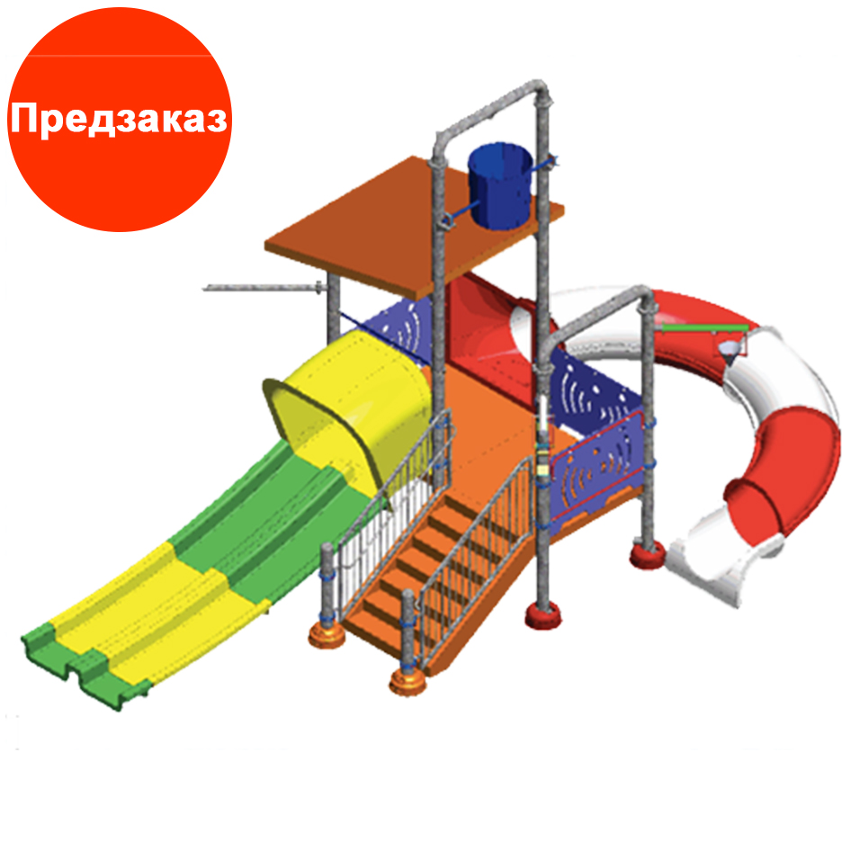 Комплекс водяних горок Arihant WAPS 2C (10.5х7.0 м) - Зображення 3