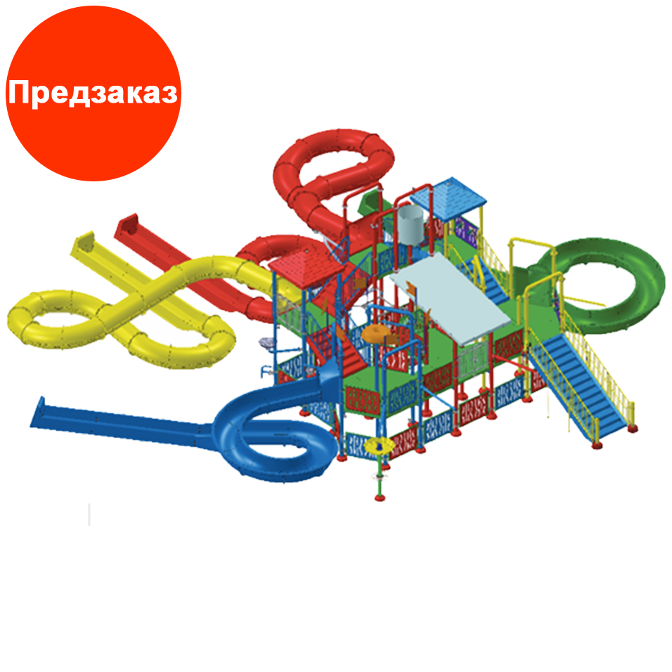 Комплекс водних горок Arihant WAPS 6А (25.0х24.0 м) - Зображення 3