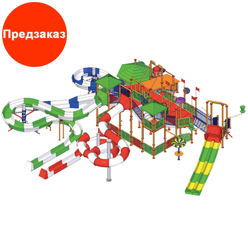 Комплекс водних горок Arihant WAPS 7A (27.0х24.0 м) - Зображення 4