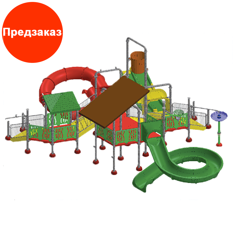 Комплекс водних горок Arihant WAPS 5B (18.0х14.0 м) — изображение 3