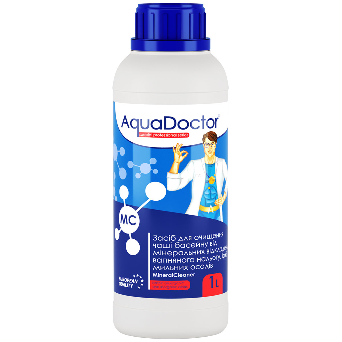 AquaDoctor MC Mineral Cleaner 1 л — засіб для видалення мінеральних відкладень