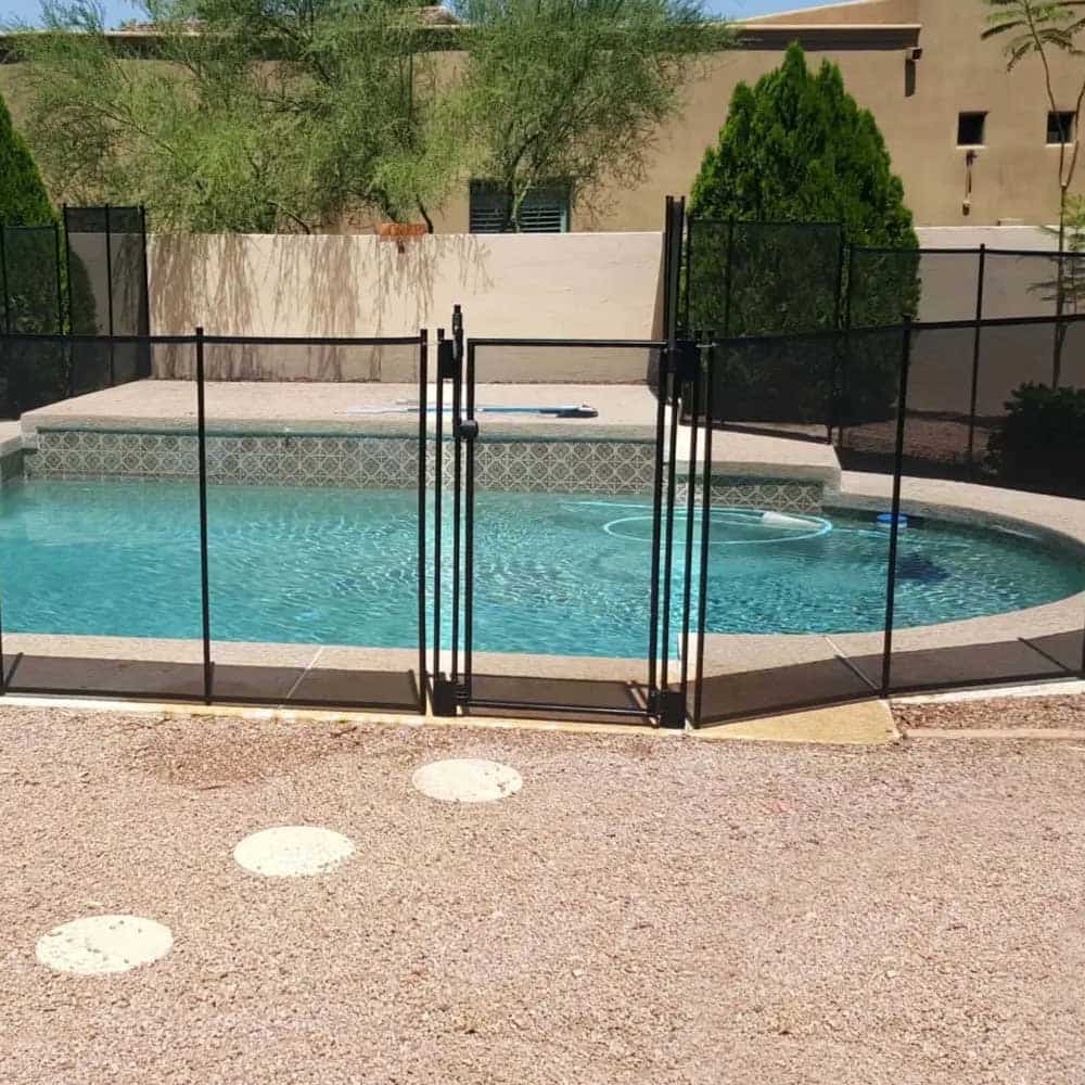 Двері із замком для огорожі Aquaviva Fence Black — изображение 4