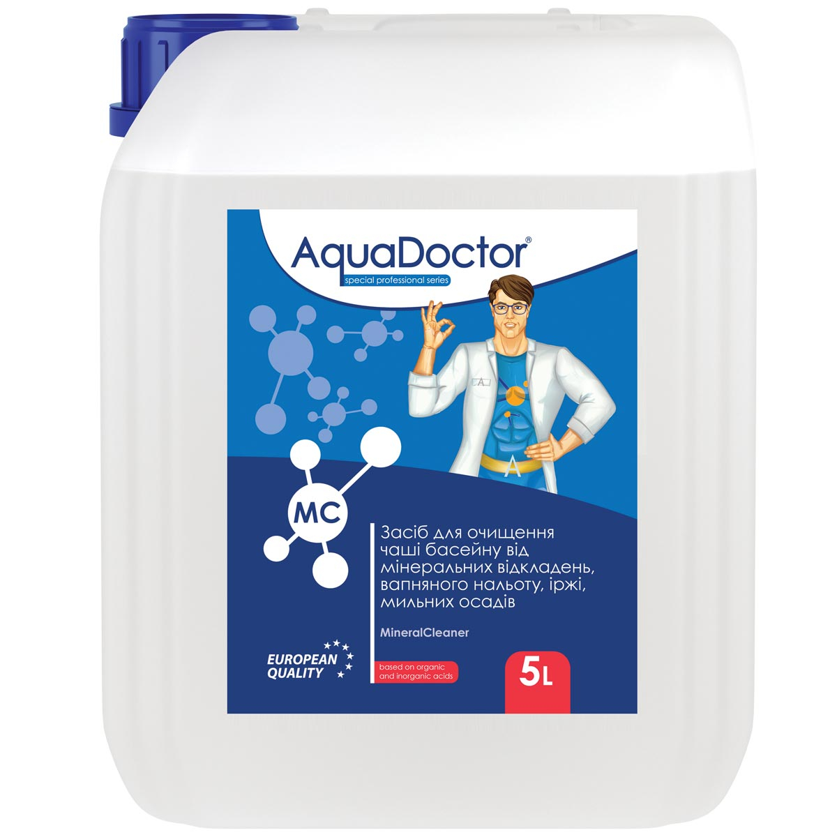 AquaDoctor MC Mineral Cleaner 5 л — засіб для видалення мінеральних відкладень