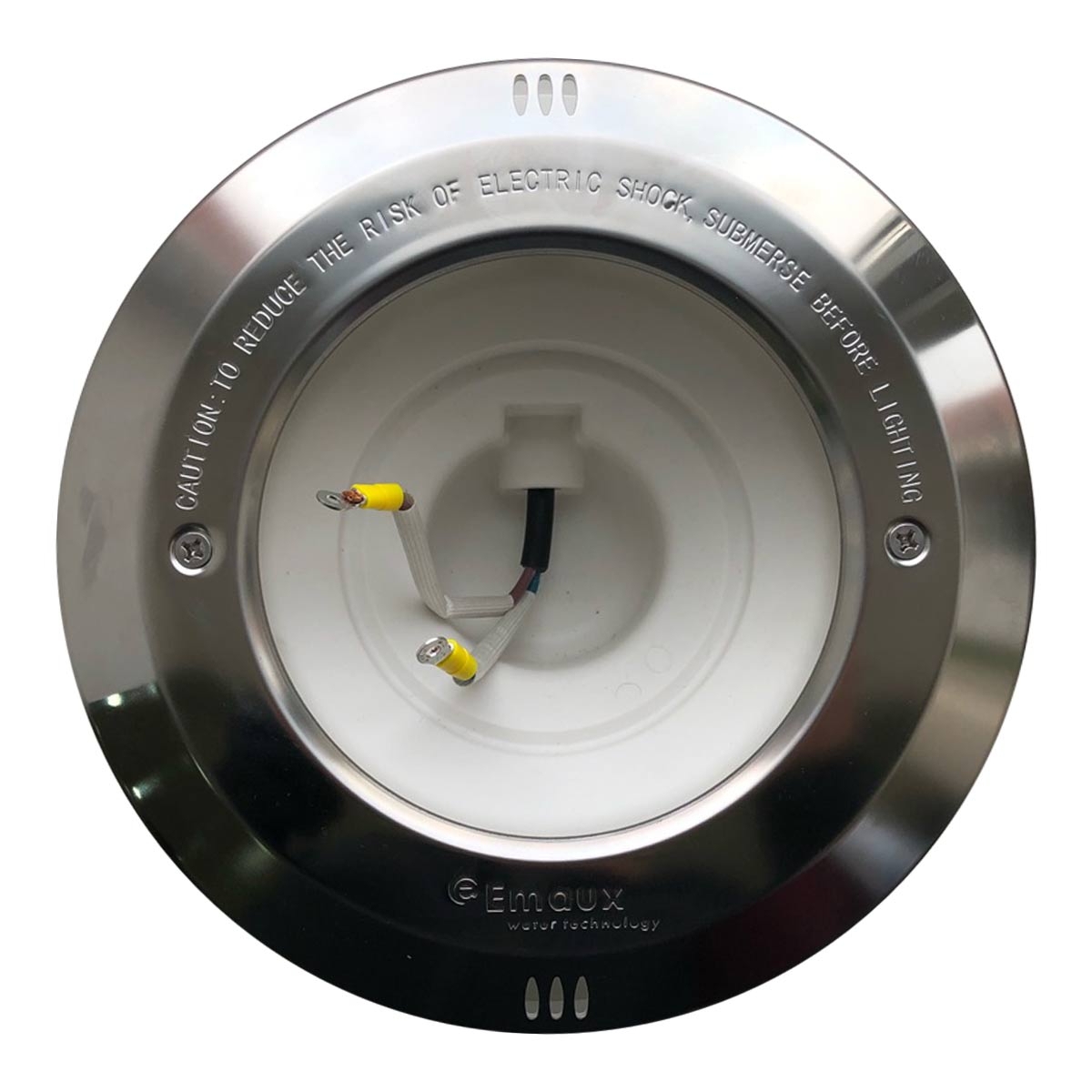 Корпус прожектора Emaux PAR56 NP300-S (без лампи) S/S накладка, латунні вставки, уцінка - Зображення 4