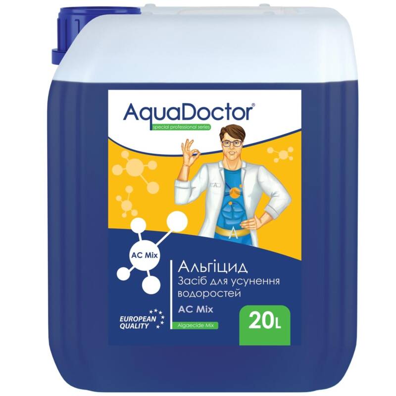 AquaDoctor AC Mix каністра 20л — альгіцид проти водоростей у басейні
