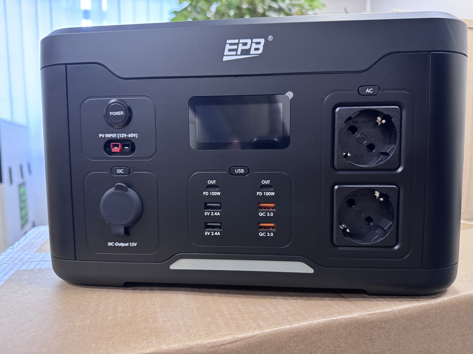 Зарядна станція EPB PEP-S1000 — 1000 Вт, портативна електростанція 1 кВт/год