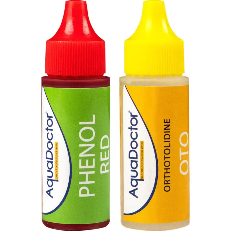 Запасні каплі для тестера в басейн AquaDoctor Cl/pH
