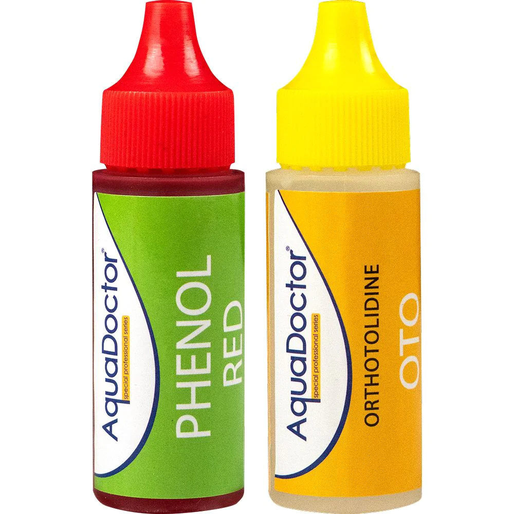 Запасні каплі для тестера в басейн AquaDoctor Cl/pH